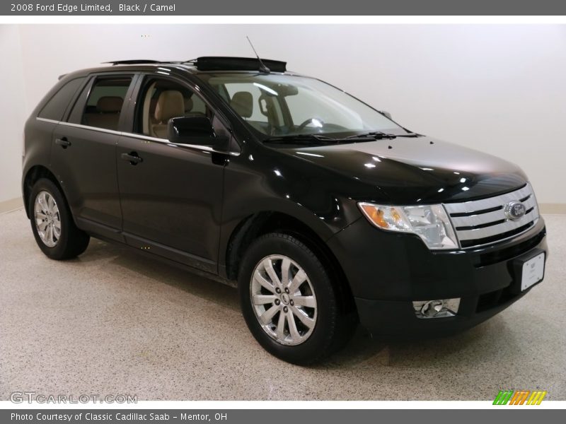 Black / Camel 2008 Ford Edge Limited