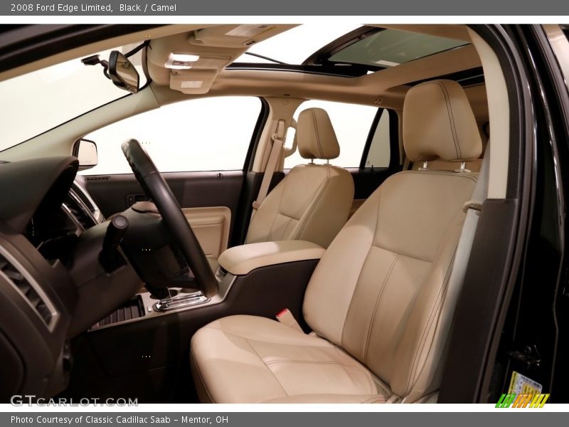 Black / Camel 2008 Ford Edge Limited
