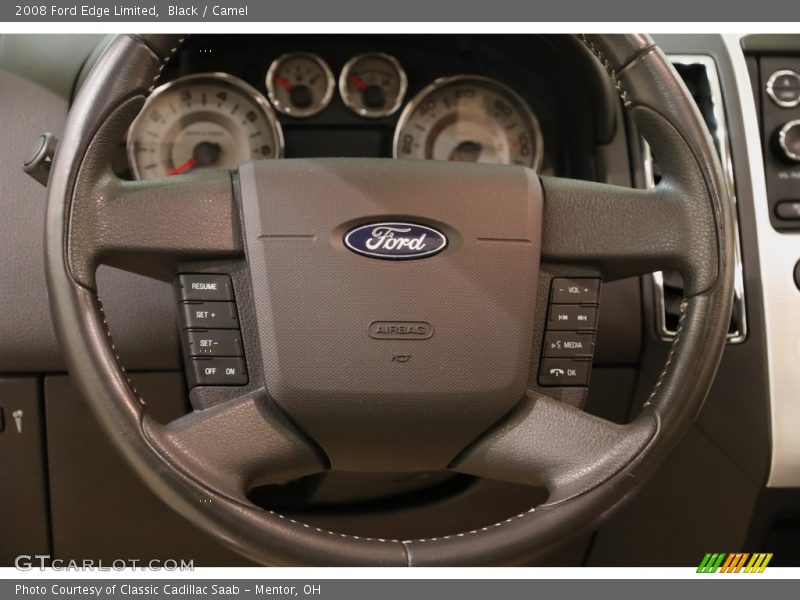 Black / Camel 2008 Ford Edge Limited