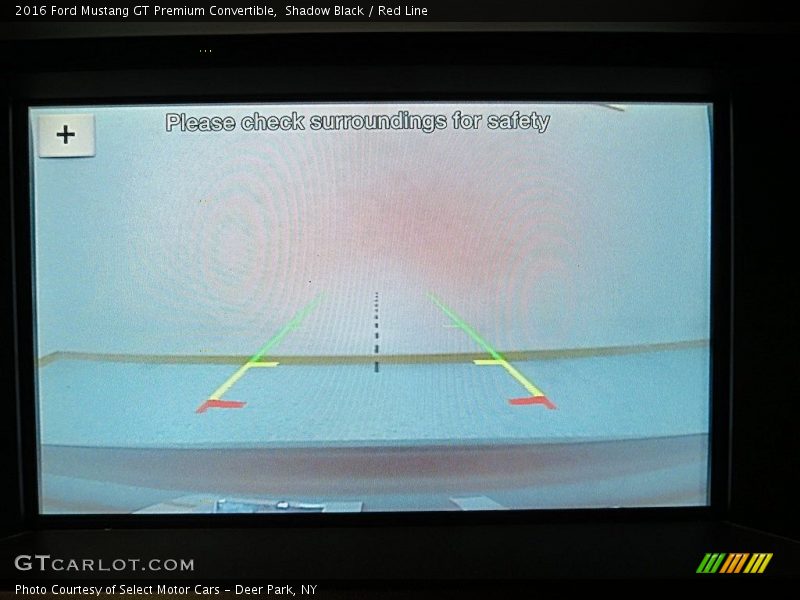 Shadow Black / Red Line 2016 Ford Mustang GT Premium Convertible