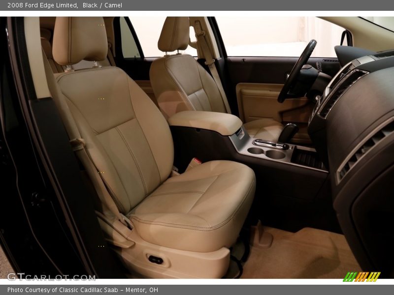 Black / Camel 2008 Ford Edge Limited