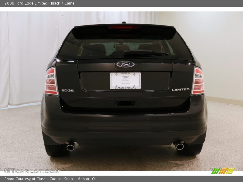 Black / Camel 2008 Ford Edge Limited