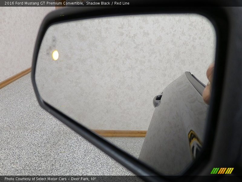 Shadow Black / Red Line 2016 Ford Mustang GT Premium Convertible