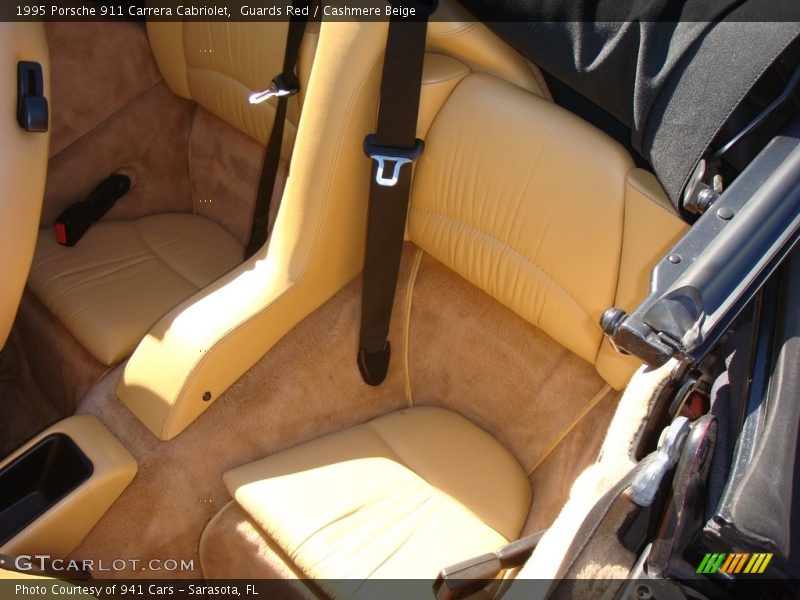 Rear Seat of 1995 911 Carrera Cabriolet
