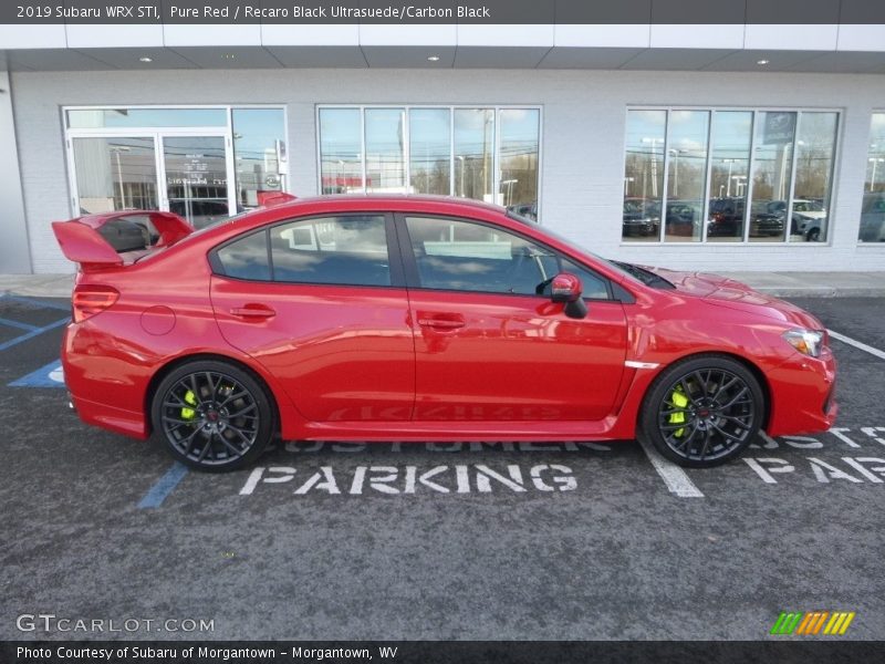  2019 WRX STI Pure Red