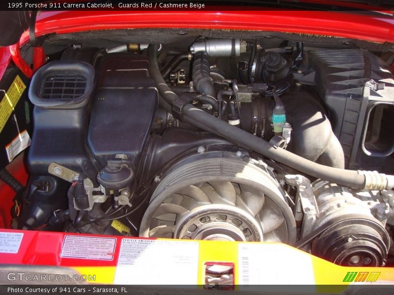  1995 911 Carrera Cabriolet Engine - 3.6 Liter OHC 12V Flat 6 Cylinder