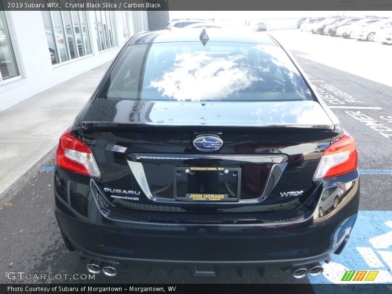 Crystal Black Silica / Carbon Black 2019 Subaru WRX