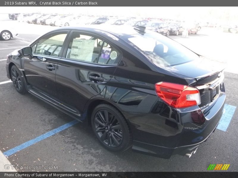 Crystal Black Silica / Carbon Black 2019 Subaru WRX
