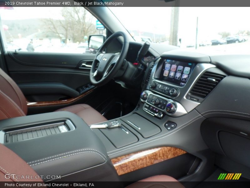 Black / Jet Black/Mahogany 2019 Chevrolet Tahoe Premier 4WD