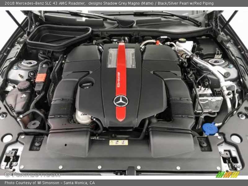 2018 SLC 43 AMG Roadster Engine - 3.0 Liter biturbo DOHC 24-Valve VVT V6