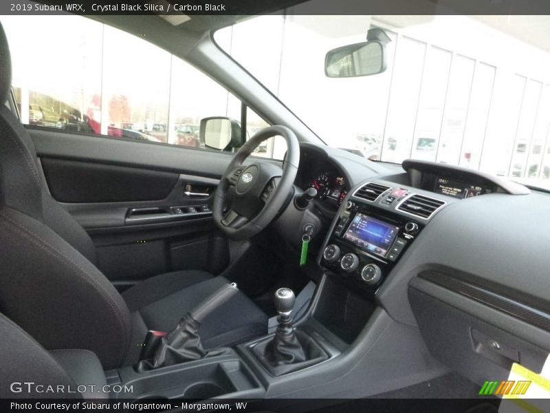 Dashboard of 2019 WRX 