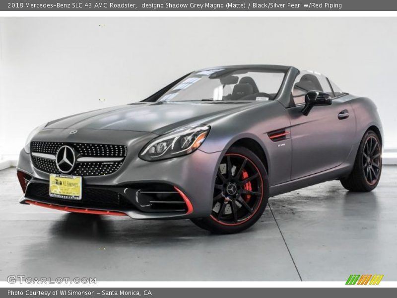 Front 3/4 View of 2018 SLC 43 AMG Roadster