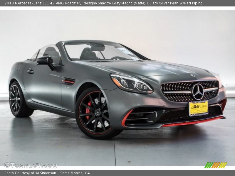  2018 SLC 43 AMG Roadster designo Shadow Grey Magno (Matte)