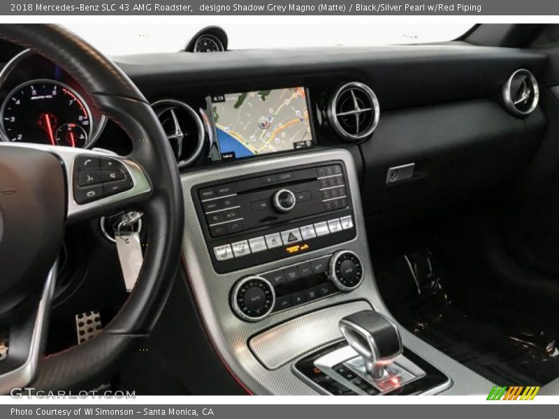 Controls of 2018 SLC 43 AMG Roadster