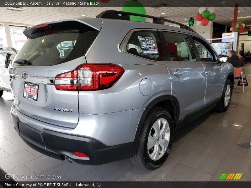Ice Silver Metallic / Slate Black 2019 Subaru Ascent