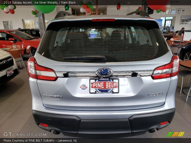 Ice Silver Metallic / Slate Black 2019 Subaru Ascent