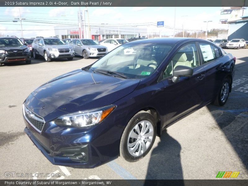 Dark Blue Pearl / Ivory 2019 Subaru Impreza 2.0i 4-Door