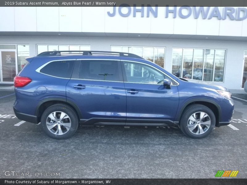 Abyss Blue Pearl / Warm Ivory 2019 Subaru Ascent Premium