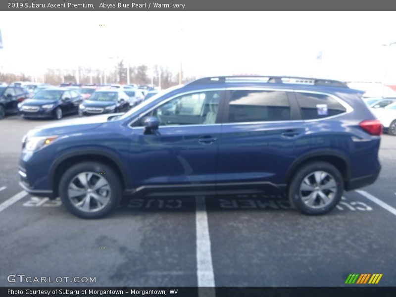 Abyss Blue Pearl / Warm Ivory 2019 Subaru Ascent Premium