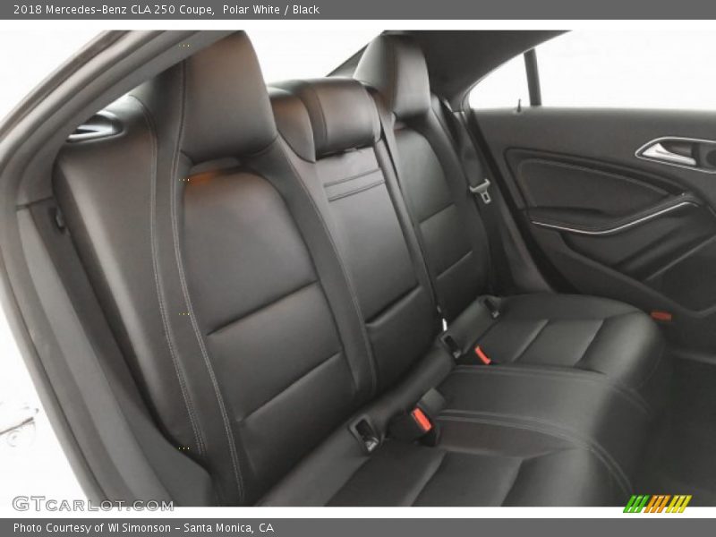 Polar White / Black 2018 Mercedes-Benz CLA 250 Coupe