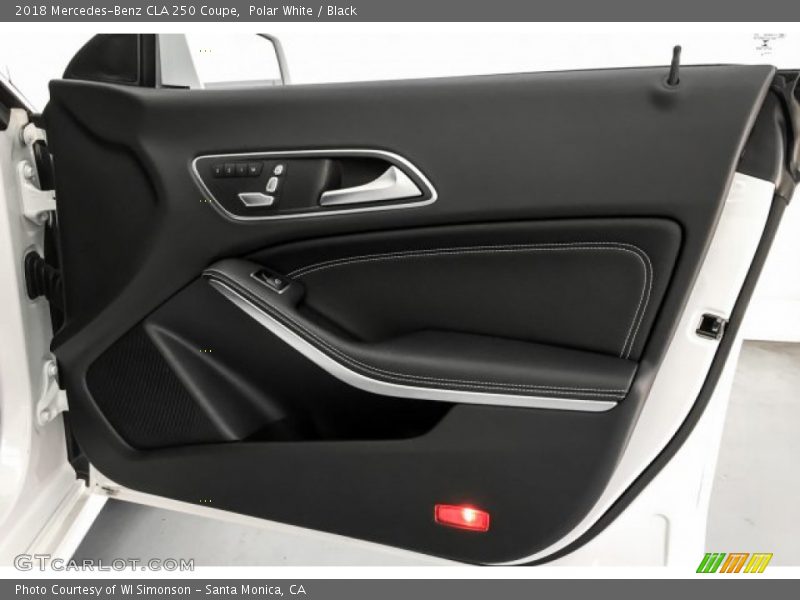 Polar White / Black 2018 Mercedes-Benz CLA 250 Coupe