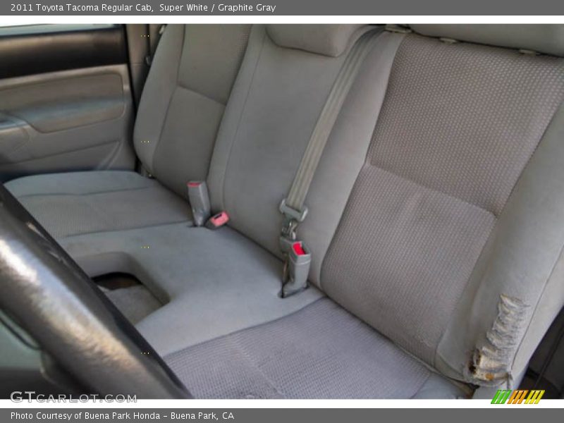 Super White / Graphite Gray 2011 Toyota Tacoma Regular Cab