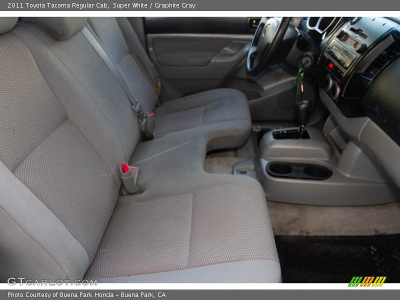 Super White / Graphite Gray 2011 Toyota Tacoma Regular Cab