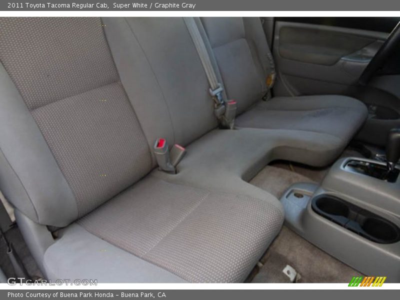 Super White / Graphite Gray 2011 Toyota Tacoma Regular Cab