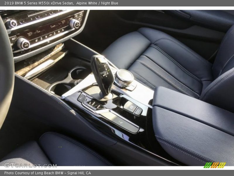 Controls of 2019 5 Series M550i xDrive Sedan
