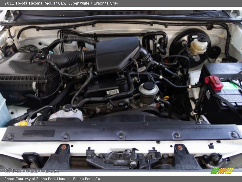 Super White / Graphite Gray 2011 Toyota Tacoma Regular Cab