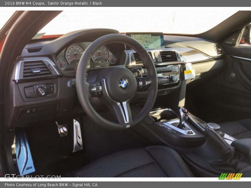 Sakhir Orange Metallic / Black 2019 BMW M4 Coupe