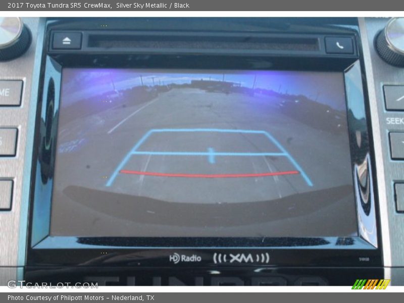 Silver Sky Metallic / Black 2017 Toyota Tundra SR5 CrewMax