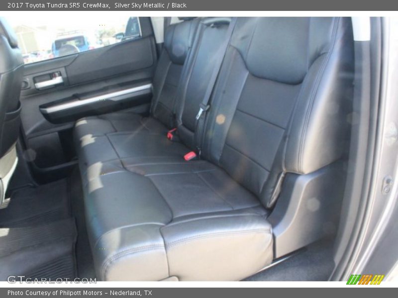 Silver Sky Metallic / Black 2017 Toyota Tundra SR5 CrewMax