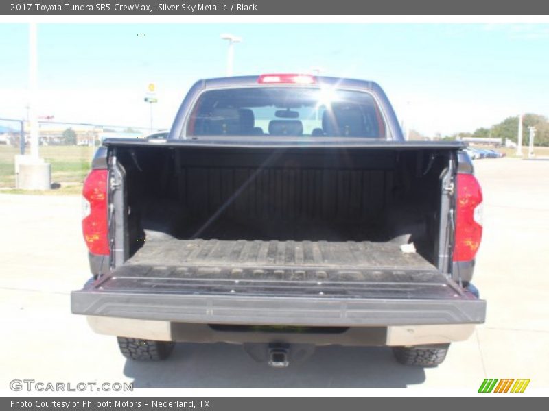 Silver Sky Metallic / Black 2017 Toyota Tundra SR5 CrewMax