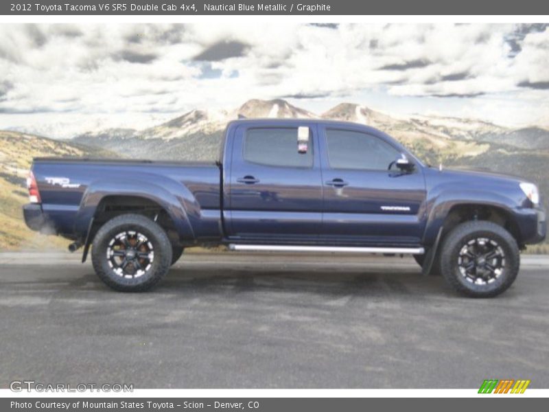 Nautical Blue Metallic / Graphite 2012 Toyota Tacoma V6 SR5 Double Cab 4x4