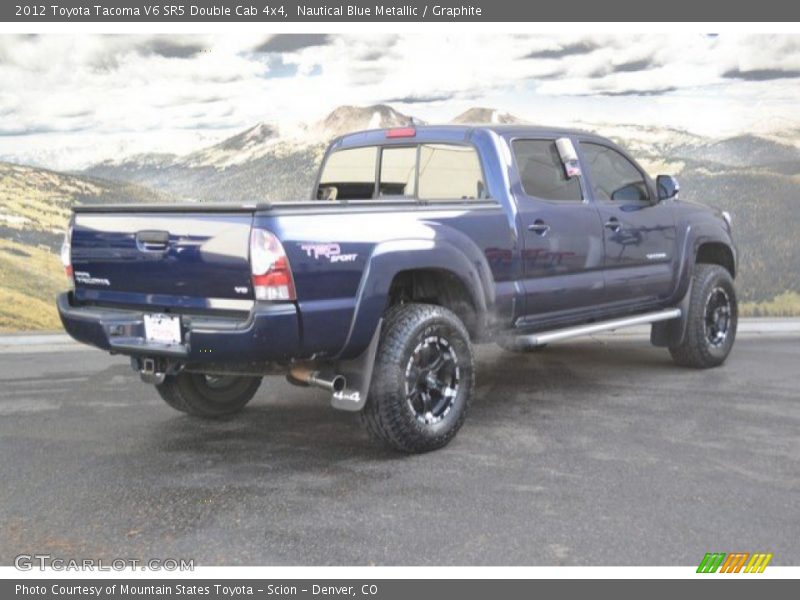 Nautical Blue Metallic / Graphite 2012 Toyota Tacoma V6 SR5 Double Cab 4x4