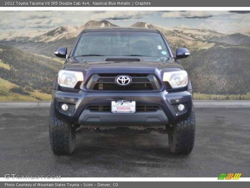 Nautical Blue Metallic / Graphite 2012 Toyota Tacoma V6 SR5 Double Cab 4x4