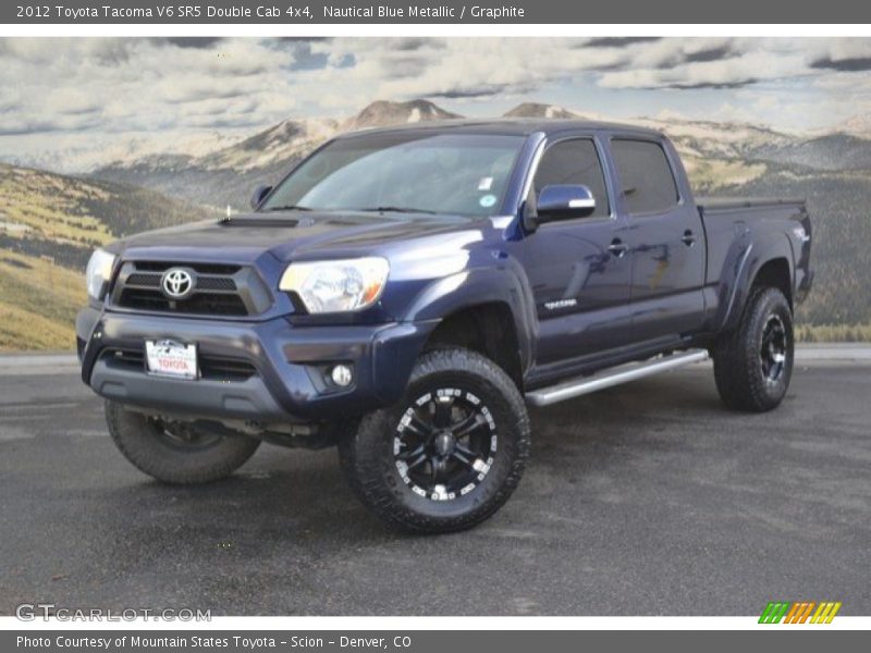 Nautical Blue Metallic / Graphite 2012 Toyota Tacoma V6 SR5 Double Cab 4x4