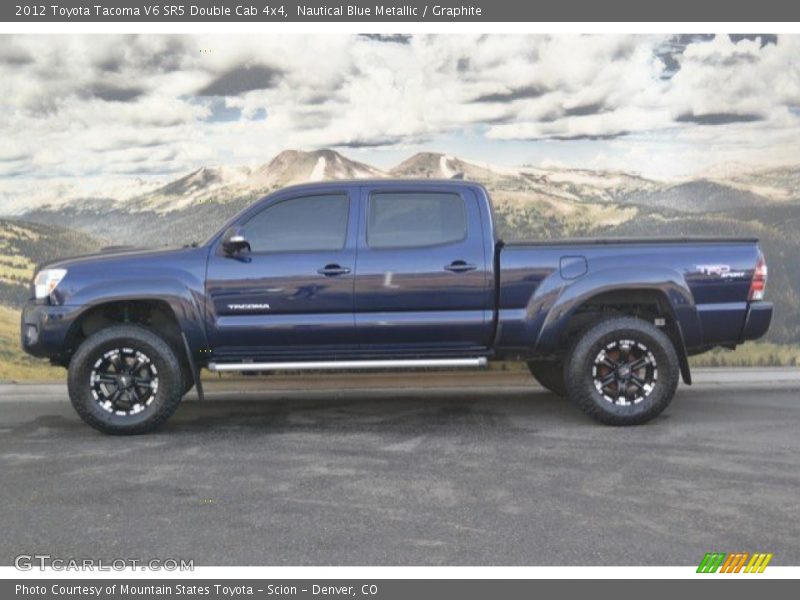 Nautical Blue Metallic / Graphite 2012 Toyota Tacoma V6 SR5 Double Cab 4x4