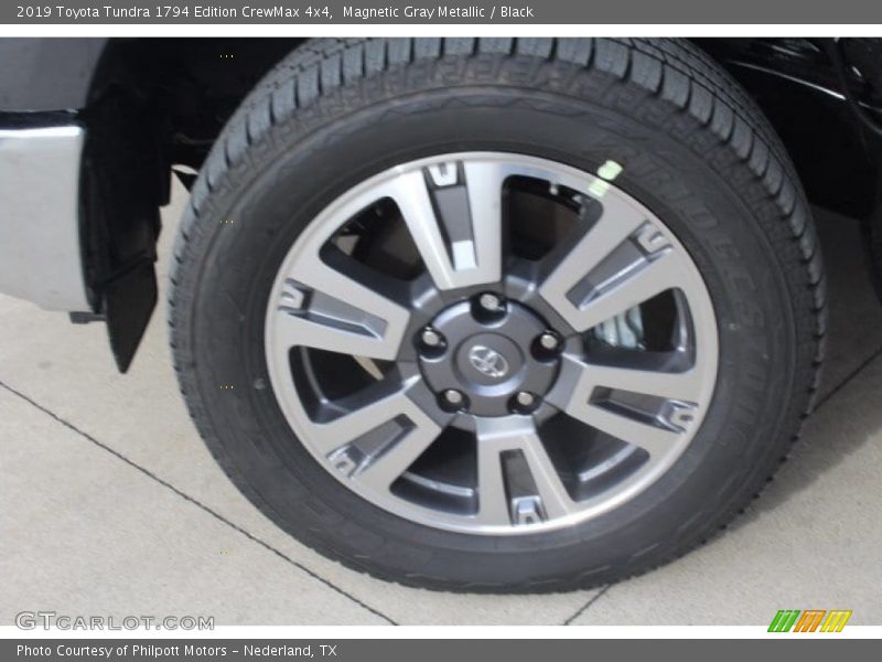 Magnetic Gray Metallic / Black 2019 Toyota Tundra 1794 Edition CrewMax 4x4