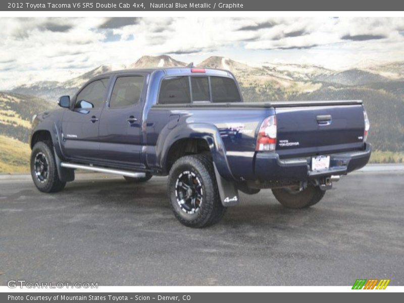 Nautical Blue Metallic / Graphite 2012 Toyota Tacoma V6 SR5 Double Cab 4x4