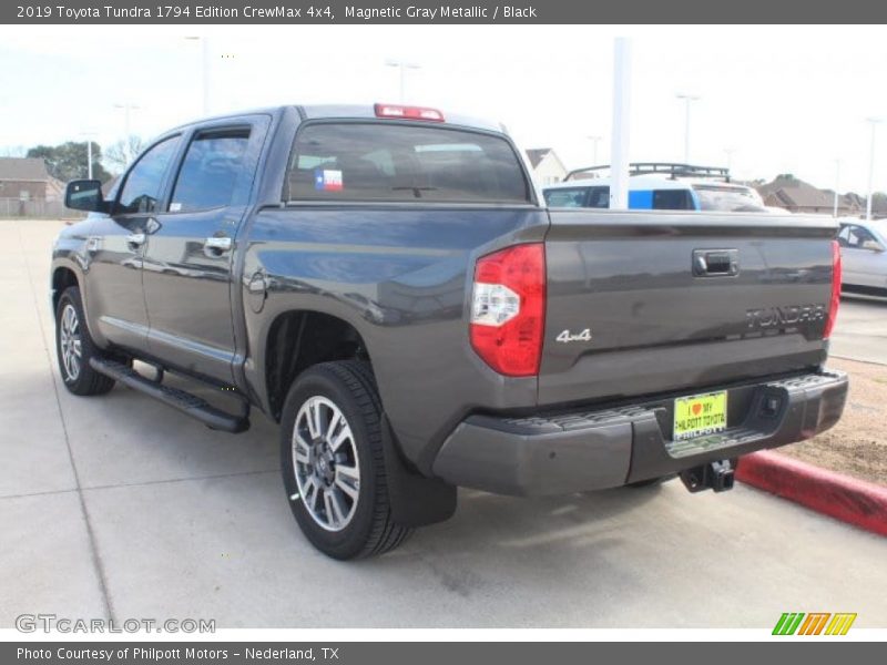 Magnetic Gray Metallic / Black 2019 Toyota Tundra 1794 Edition CrewMax 4x4