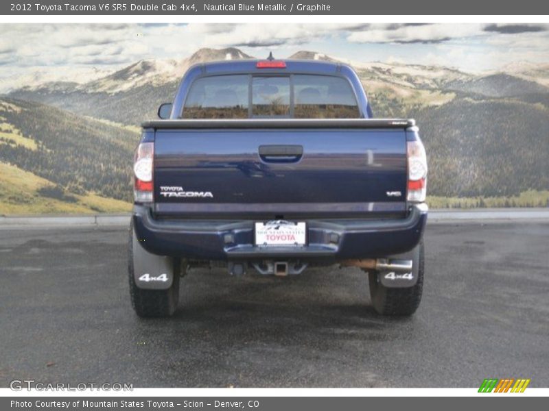 Nautical Blue Metallic / Graphite 2012 Toyota Tacoma V6 SR5 Double Cab 4x4