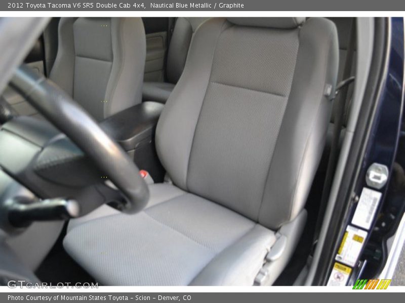 Nautical Blue Metallic / Graphite 2012 Toyota Tacoma V6 SR5 Double Cab 4x4