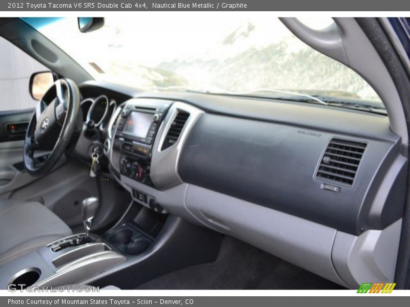 Nautical Blue Metallic / Graphite 2012 Toyota Tacoma V6 SR5 Double Cab 4x4