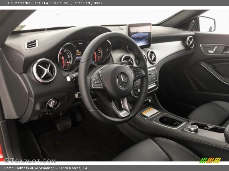 Jupiter Red / Black 2019 Mercedes-Benz CLA 250 Coupe