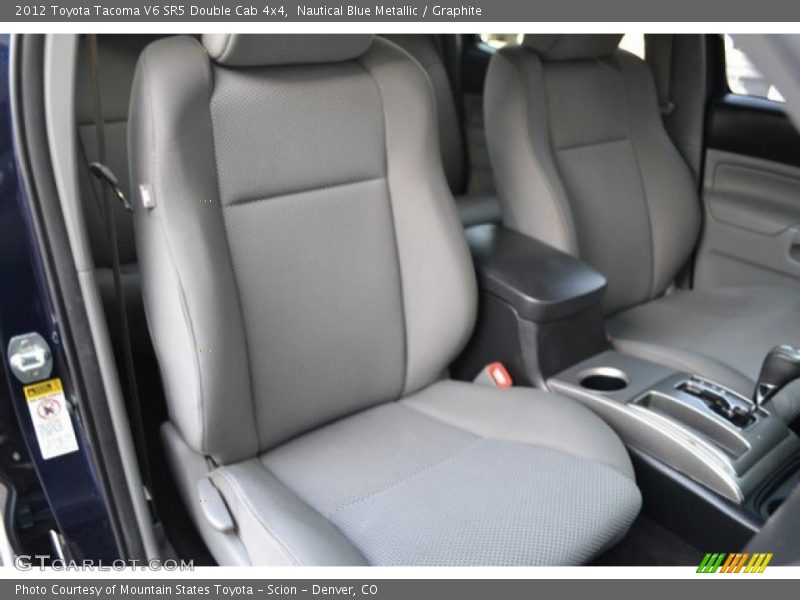 Nautical Blue Metallic / Graphite 2012 Toyota Tacoma V6 SR5 Double Cab 4x4
