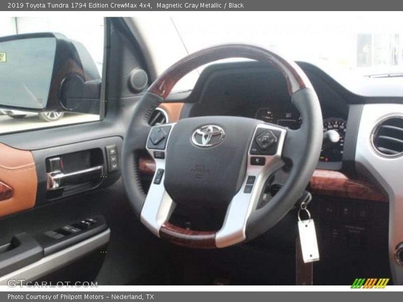 Magnetic Gray Metallic / Black 2019 Toyota Tundra 1794 Edition CrewMax 4x4