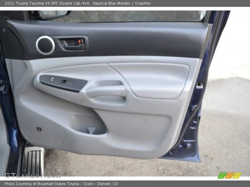 Nautical Blue Metallic / Graphite 2012 Toyota Tacoma V6 SR5 Double Cab 4x4