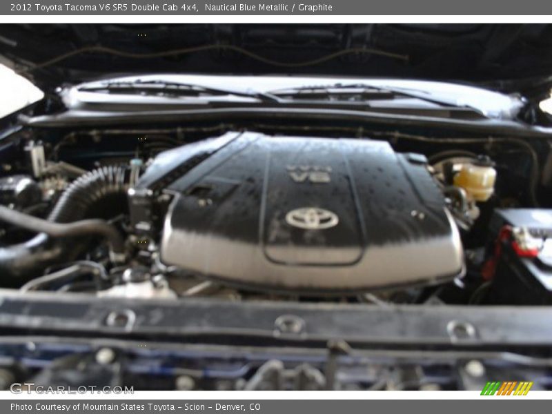 Nautical Blue Metallic / Graphite 2012 Toyota Tacoma V6 SR5 Double Cab 4x4